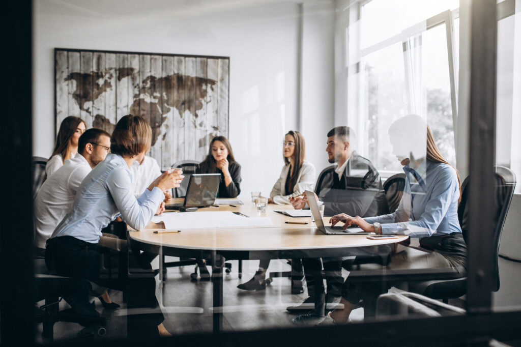 Group People Working Out Business Plan Office 1024x682